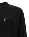 Fendi Fendi Ff Pocket Sweater