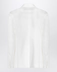 Dolce & Gabbana Dolce & Gabbana Dolce&Gabbana White single-breasted cotton jacket