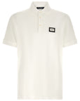 Dolce & Gabbana Dolce & Gabbana Logo Plate Polo Shirt