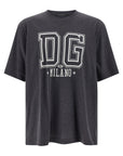 Dolce & Gabbana Dolce & Gabbana Flocked Print T-shirt