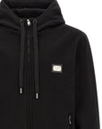 Dolce & Gabbana Dolce & Gabbana Logo Plaque Hoodie