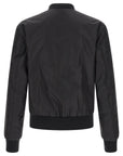 Dolce & Gabbana Dolce & Gabbana Logo Plaque Bomber Jacket