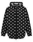 Dolce & Gabbana Dolce & Gabbana Logo Print Hooded Jacket