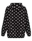 Dolce & Gabbana Dolce & Gabbana Logo Print Hooded Jacket