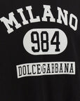 Dolce & Gabbana Dolce & Gabbana Flocked Print Hoodie