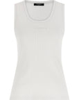 Balmain Balmain Logo Embroidery Tank Top
