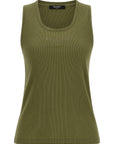 Balmain Balmain Logo Embroidery Tank Top