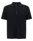 Balmain Balmain Monogram Knit Polo Shirt