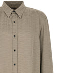 Balmain Balmain Jacquard Monogram Shirt