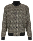 Balmain Balmain Monogram Reversible Bomber Jacket