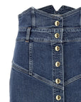 Elisabetta Franchi Elisabetta Franchi Denim Skirt