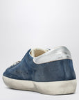 Golden Goose Golden Goose Sneaker Super Star aviator blue/cream/silver