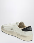 Golden Goose Golden Goose Sneaker Stardan white/silver/green