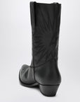 Golden Goose Golden Goose Wish Star low black leather boots
