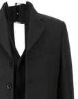 Comme Des Garcons Comme Des Garcons Double Layer Effect Blazer