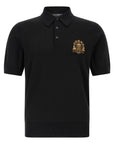 Dolce & Gabbana Dolce & Gabbana Heraldic Patch Polo Shirt
