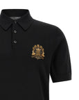 Dolce & Gabbana Dolce & Gabbana Heraldic Patch Polo Shirt
