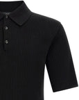 Dolce & Gabbana Dolce & Gabbana Micro-ribbed Polo Shirt
