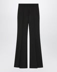 Sportmax Sportmax Brown flared trousers in stretch wool