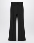 Sportmax Sportmax Brown flared trousers in stretch wool