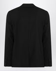 Ami Paris Ami Paris Single-Breasted Jacket Black Wool