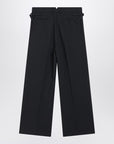 Ami Paris Ami Paris Charcoal gray wool trousers