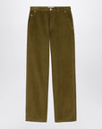 Ami Paris Ami Paris Bronze corduroy trousers
