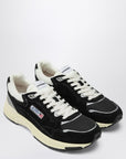 Autry AUTRY Hyperway sneakers in black mesh and velvet