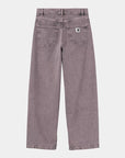 Carhartt WIP Carhartt WIP Brandon Pant trousers in black/hydrangea