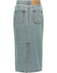 Moschino Moschino Rivets Denim Skirt