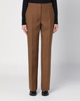 Jil Sander Jil Sander Brown wool trousers