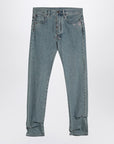 Moschino Moschino Light blue denim jeans with rivets