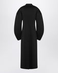 Jil Sander Jil Sander Black double-breasted coat in virgin wool