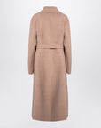 Jil Sander Jil Sander Pink granite wool coat