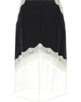 Jil Sander Jil Sander Organza Lace Wool Skirt
