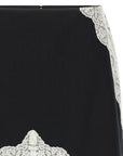 Jil Sander Jil Sander Organza Lace Wool Skirt