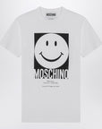 Moschino Moschino White cotton Smile T-shirt