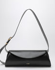 Jil Sander Jil Sander Large Cannolo shoulder bag in black
