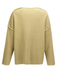 Jil Sander Jil Sander Geometric Neckline Sweater
