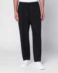 Jil Sander Jil Sander Midnight blue pants in technical gabardine