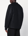 Jil Sander Jil Sander Black wool bomber jacket
