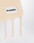 Jil Sander Jil Sander Pale pink mohair blend scarf