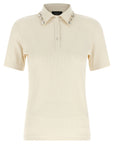 Fabiana Filippi Fabiana Filippi Crystal Collar Polo Shirt