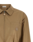 Moncler Moncler Grosgrain Logo Patch Overshirt