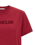 Moncler Moncler Logo Embroidery T-shirt