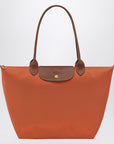 Longchamp Longchamp Brick-coloured Le Pliage Original L bag