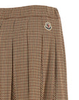 Moncler Moncler Pleated Midi Skirt