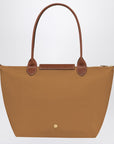 Longchamp Longchamp Fawn-coloured Le Pliage Original M bag