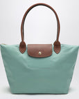 Longchamp Longchamp Celadon coloured Le Pliage Original M bag