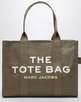 Marc Jacobs Marc Jacobs Slate green canvas large Tote Bag